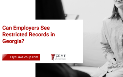 Home 24 Can Employers See Restricted Records in Georgia?