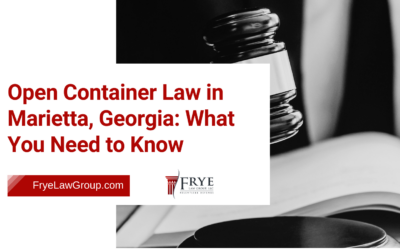 Home 24 Open Container Law in Marietta, Georgia: What You Need to Know