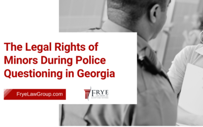 Home 26 The Legal Rights of Minors During Police Questioning in Georgia
